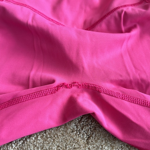 Lululemon bright pink leggings, size 4 - Picture 6 of 8